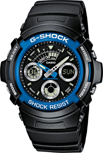 Casio AW-591-2AER Uhr G-Shock Funk