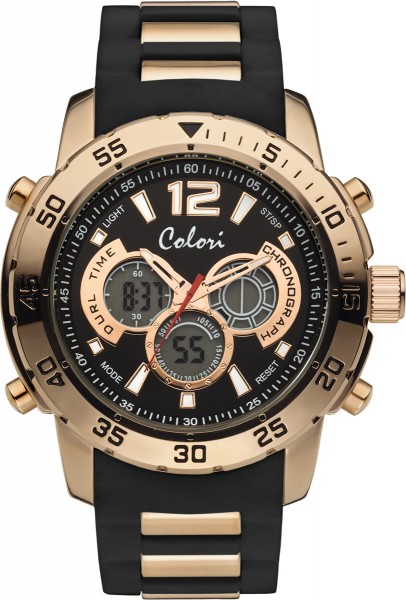 Colori Uhr 5-CLD101 Electric Collection 50ATM, 50mm