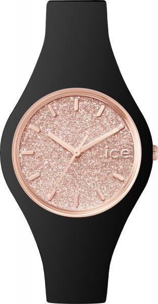 Ice Watch SALE schwarz Uhr ICE.GT.BRG.U.S.15 Ice Glitter Black & Roségold