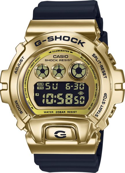 Casio G-Shock  GM-6900G-9ER Herren Uhr schwarz gold Digital