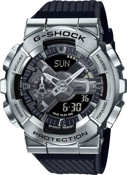 Casio G-Shock GM-110-1AER Digitaluhr Taucheruhr Stoppfunktion Alarmfunktion