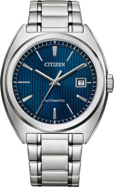 Citizen Uhr NJ0100-71L Automatikuhr Edelstahl Herrenuhr Blau