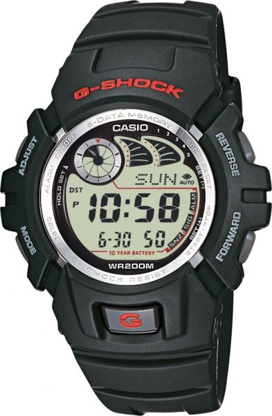 Casio G-Shock Schwarz G-2900F-1VER Digital Unisex Uhr