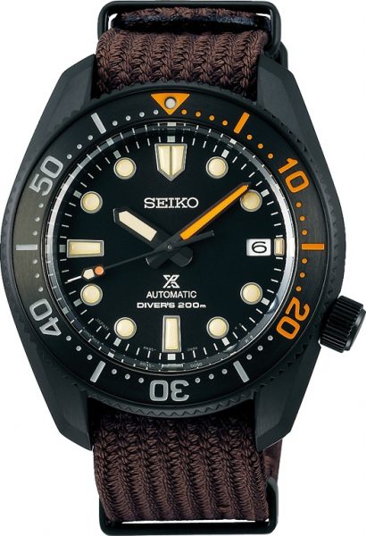 Seiko Prospex SPB255J1 Limited Edition Sea Herren-Automatikuhr Black Series 42mm Kaliber 6R35