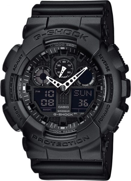 G-Shock Uhr GA-100-1A1ER schwarz