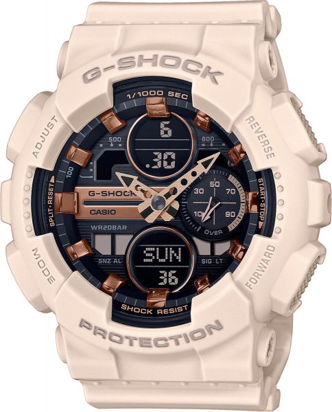 G-Shock Uhr GMA-S140M-4AER Damenuhr Beige