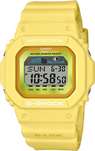G-Shock Uhr GLX-5600RT-9ER Unisexuhr gelb