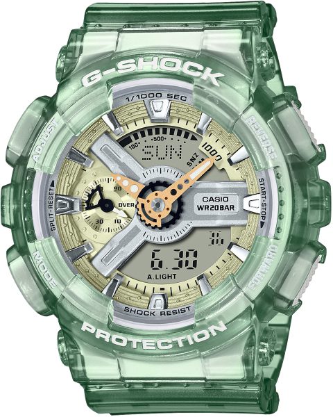 G-Shock Uhr GMA-S110GS-3AER Unisexuhr grün