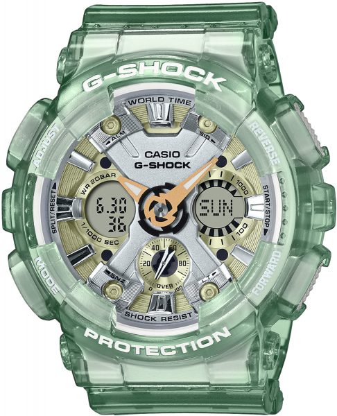 G-Shock Uhr GMA-S120GS-3AER Unisexuhr grün