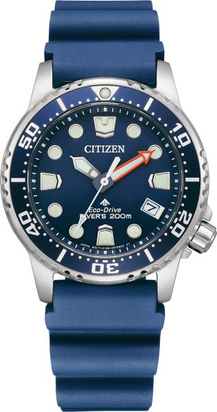 Citizen Uhr EO2021-05L 36mm 20 Bar Blau