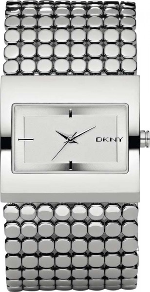 DKNY 4967 Quarzwerk, Edelstahl gehäuse/armband, 3 ATM, 32x30x7mm