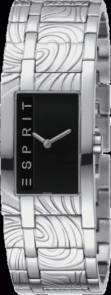Esprit ES102422002 Pure Touch Black Houston, Quarzwerk, Edelstahlgehäuse und Edelstahlarmband, Mineralglas, 3 ATM, Durchmesser 35x20x5mm. Eine sehr stylische Uhr – nur noch 1 x erhältich. In Premiumqualität und zum unglaublich günstigem Preis nur aus Stut