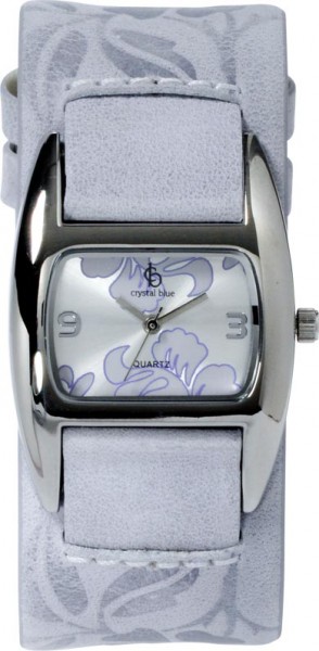 Uhr, eine absolut edle Quarzwerk Uhr mit hellgrauem Ziffernblatt und verziert mit grauem Blumenmuster. Die Uhr hat ein Kratzunempfindlichem Mineralglas, desweiteren besitzt die Uhr ein Metallgehäuse und ein Lederband in lachsfarben. Maße 45x32x9, Water Re